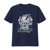 Vintage 90s Murphys Law NYHC Skull T Shirt with Knife and Flame Design Vintage Washed Comfortable Versatile Stretched Fashion