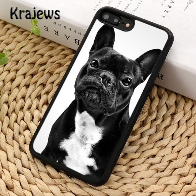 French Bulldog Silicone Soft Phone Case Cover For iPhone 17 Air 16 15 14 plus 12 13 pro max Fundas