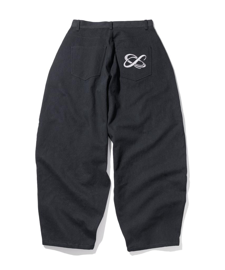 MASSNOUN Unmeasured Cation Balloon Pants Msicp001-Bk