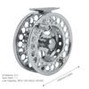 9/10 Fishing Fly Reel 3 Ball Bearing 1:1 Gear Ratio CNC Aluminum Alloy Fishing Reel