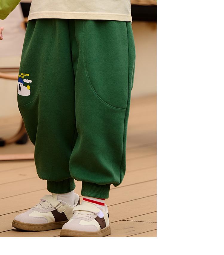 Mianhuatang Boys' Versatile Spring/Fall Sweatpants - Toddler and Children's Casual Sports Pants
