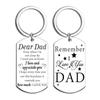 Stainless Steel Keychain - Ideal Gift for Father's Day, Christmas, Thanksgiving, or Birthday
