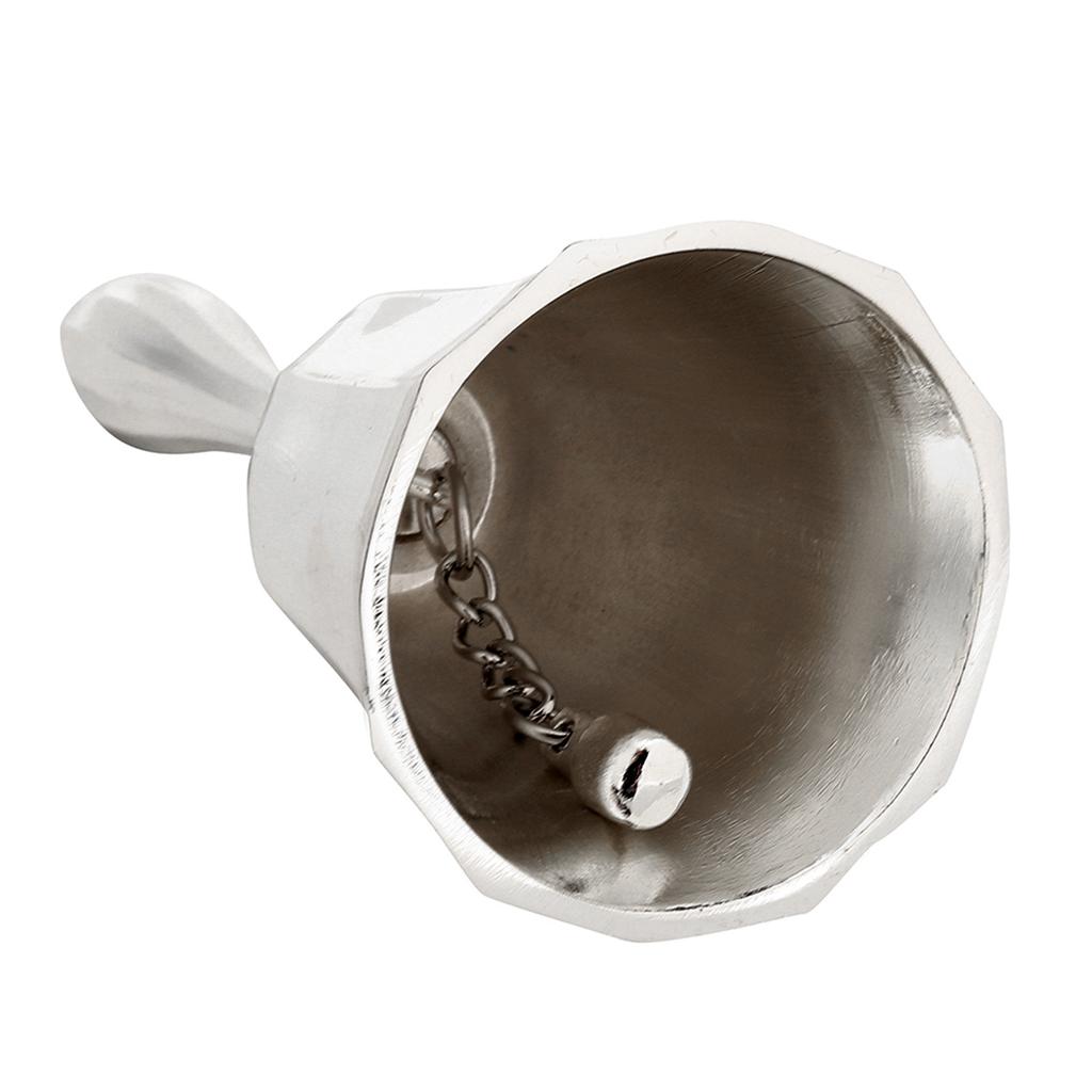 Vintage Zinc Alloy Dinner Hotel Calls Handbell Hand Bell Metal Handicraft Christmas Gifts