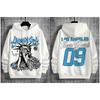 Fashionable New Men's Autumn Statue of Liberty Print Soft and Comfortable Hooded Sweatshirt Outdoor Street Style Top
