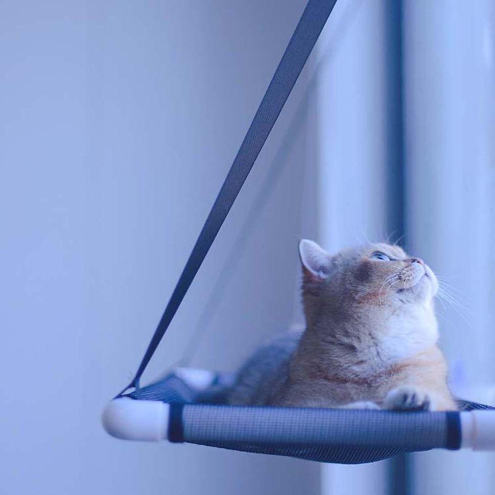 

Sunbath Seat Strong Suction Cup Space Saving Cat Window Bed Cat Hammock Pet Supplies Hanging Bed