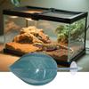 Geckos Frog Habitat Leaf Suction Cup Reptile Basking Area Resting Terrace Suction Cups Tank Decor Simulated Leaves Scenery