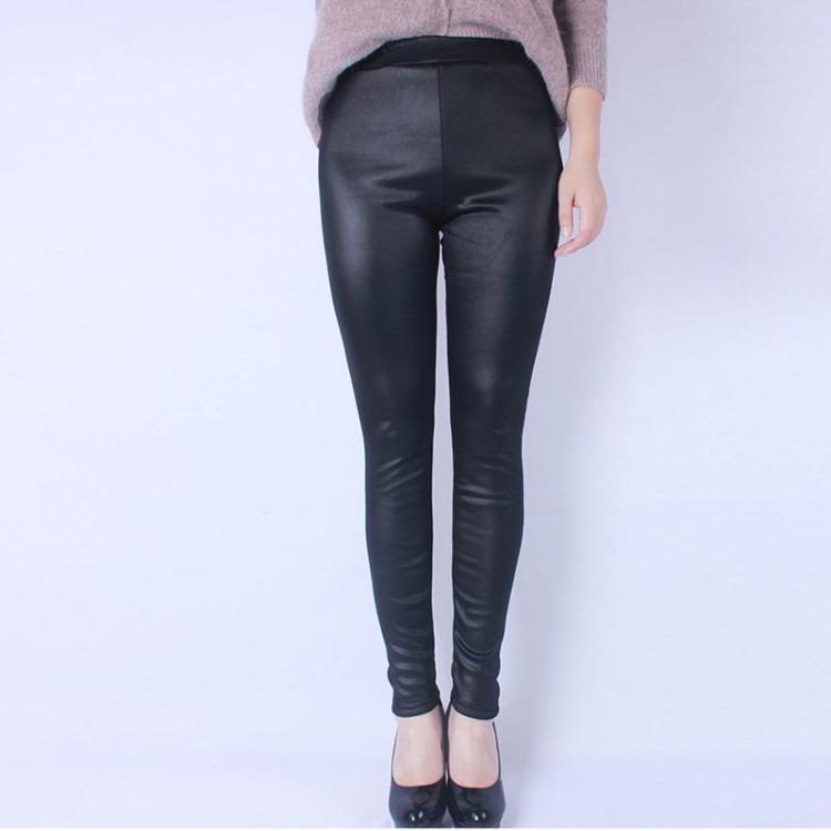 Warm Winter Velvet Flannel Leggings Super Elastic Plus Size Women Trousers