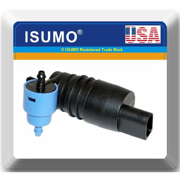 Windshield Washer Pump Front Fits:67-32 BMW Chrysler Ford Jeep Mazda Mercedes &