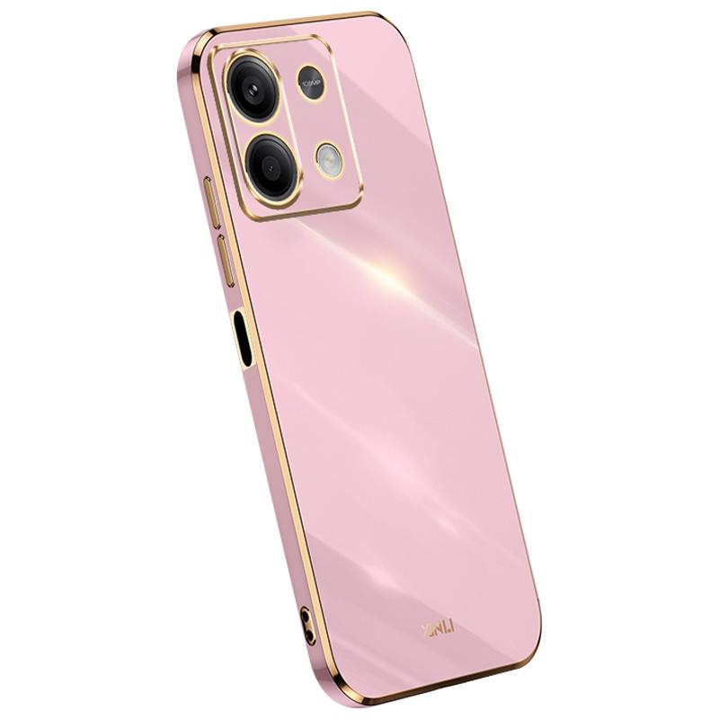 XINLI For Xiaomi Redmi Note 13 5G Case Electroplating TPU Shockproof Phone Cover Protector D