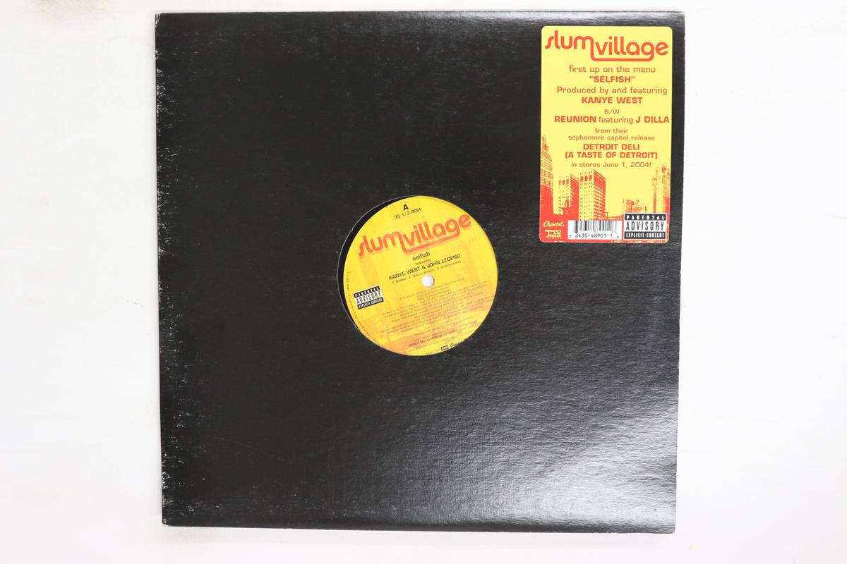 

12inch Record SLUM VILLAGE Selfish Y724354890116 CAPITOL 2004 US Rap HipHopRB Used