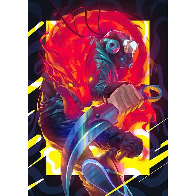 Fantasy Dragon Phoenix Wolf White Tiger Prints Poster Canvas Painting Modern Wall Art Picture For Living Room Bedroom Home Decor