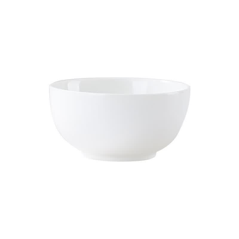 Ru Han 16-Piece White Porcelain Ceramic Bowl Set