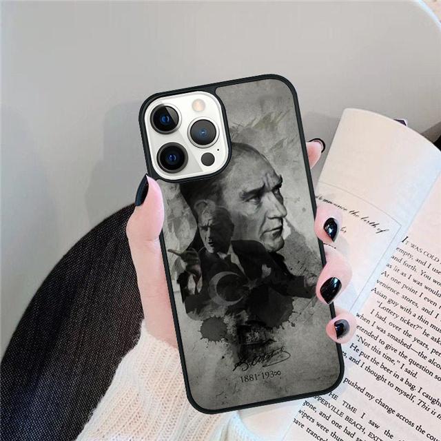 Mustafa Kemal Ataturk Phone Case Cover For iPhone 17 Air 16 15 14 13 12 Pro Max 11 Pro Max Plus Coque Shell