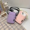 Multi-Color Nylon Crossbody Phone Bag with Coin Purse and Large Capacity