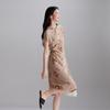 SOFSIL 2026 Summer New Chinese Style Silk Dress