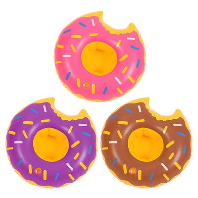 10-1PCS Inflatable Float Cup Drink Holder Float Coasters Swimming Pool Beach Party Decoration Swimming Pool Cup Stand Holder