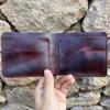 Vintage Handmade Leather Wallet for Men Bifold Minimalist Genuine Leather Men Wallet