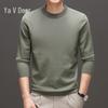 Yalu Men's Casual Round Neck Knit Sweater
