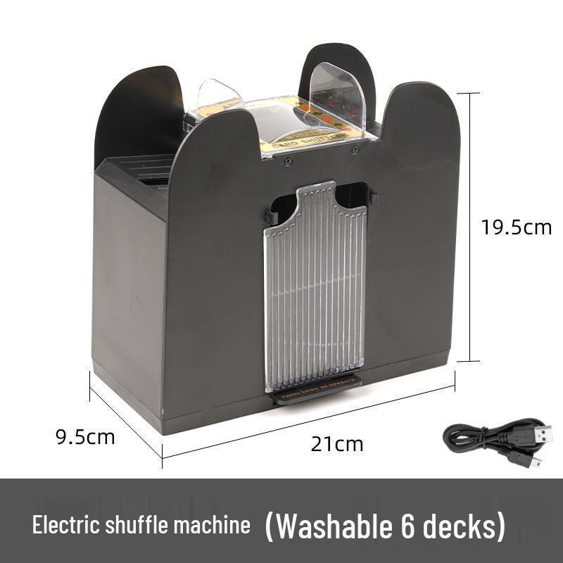 USB Automatic Card Shuffler - 2, 4, or 6 Decks 