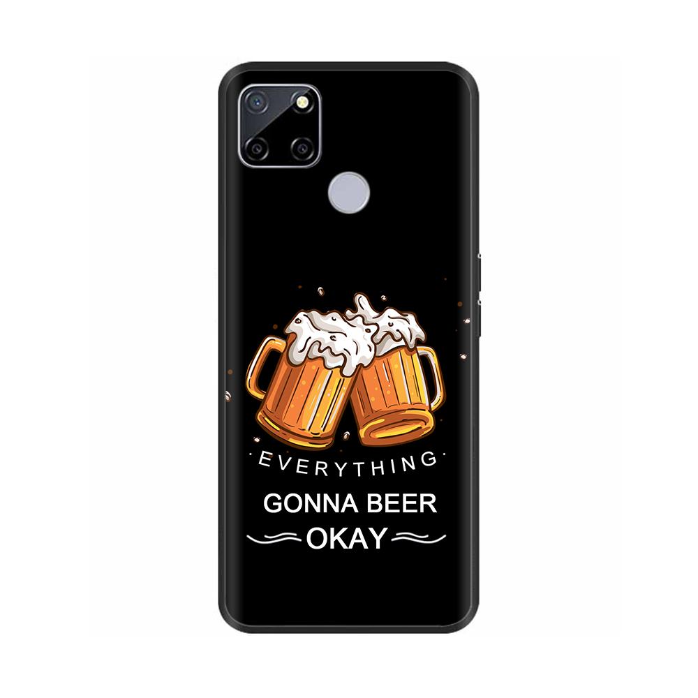 Case For Realme C25 C25s Coque Realme 7i RMX2193 Soft Cartoon Silicone Fundas Phone Case For OPPO REALME C12 Capa Cover Bumper