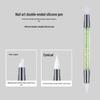 5-Piece Dual-Ended Silicone Dotting and Embossing Nail Art Pen Set