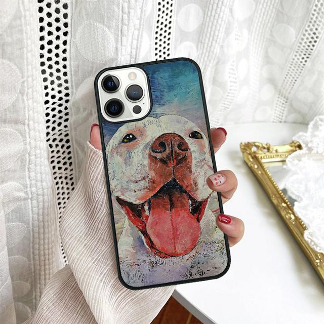 Pit bull Terrier Phone Case For Samsung Galaxy S10 S22 S23 S24 Note 10 20 Lite S20 Plus S21 Ultra Back Cover