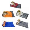 Zippered Cat Bed Dog Sleeping Bag Warm Sleeping Bed for Camping Hiking Thicken Sleepsack Soft Cushion for Dog Travelling