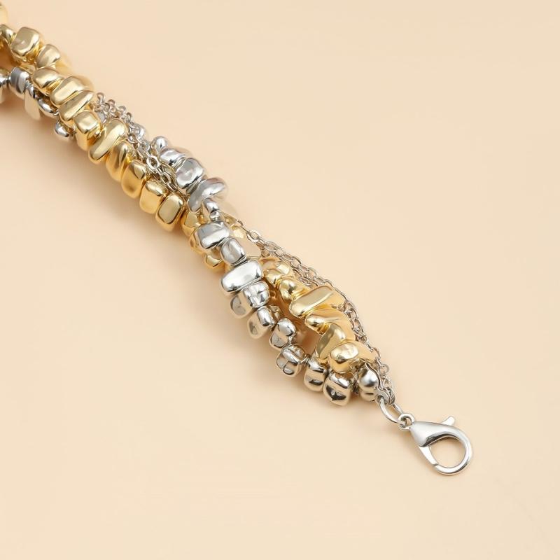 Handgefertigte Perlenherz-Quasten-Anhänger-Halskette mit einzigartigen unregelmäßigen Designs und Schlangenform für modebewusste Frauen