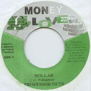 7inch Record PROFESSOR NUTS - Dollar NONE Money Love Jamaica Reggae, Ska & Dub Used
