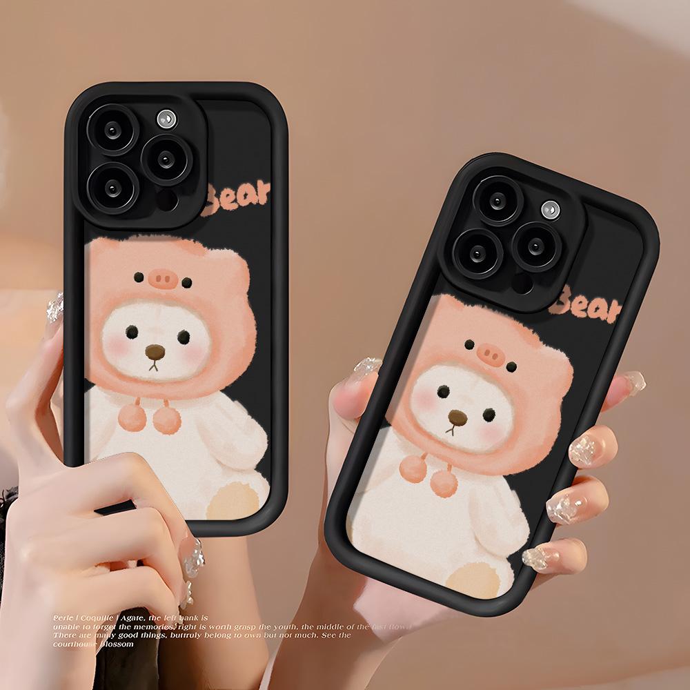 Telefonveske for iPhone 11 13 12 14 15 16 Pro Max 7 8 Plus XR XS Max Samsung A55 S24 S23 A02S Redmi 9 13C 9A 10 A3 OPPO A15S A16 A17 A18 A38 A53 A54 A31