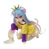 NUOVO 10CM In Stock Carino NO GAME NO LIFE Shiro Figure Animazione Ornamenti Modelli da Collezione Giocattoli Regali Regalo di Natale
