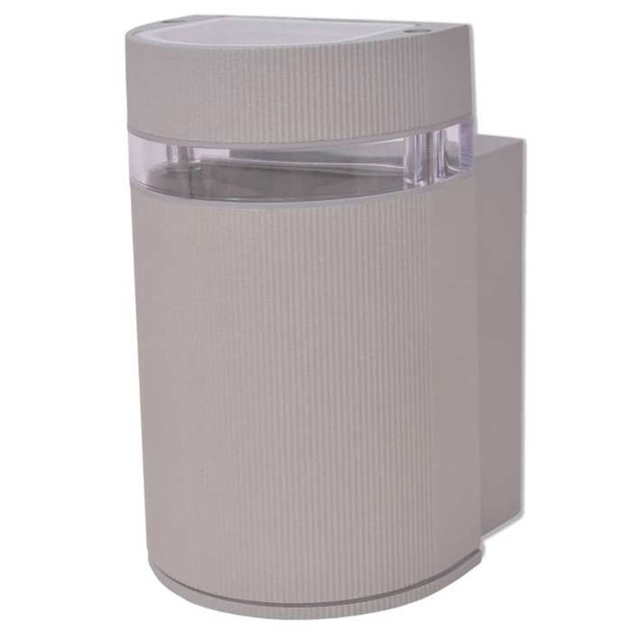 VidaXL Applique Murale Extérieure Demi-cylindrique Lampe Jardin Allée Porche 42233