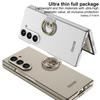 Samsung Galaxy Z Fold6 Folding Screen Mobile Phone Case Fine Hole Shell Membrane Ultra Thin Ring Buckle Protective Case
