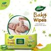 Dabur Babytücher: Weiche, feuchtigkeitsspendende Feuchttücher, angereichert mit babyfreundlichen ayurvedischen Kräutern – 80 Tücher x 6er-Pack