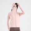 Longchan Women's Ice Silk Sun Protection Hoodie