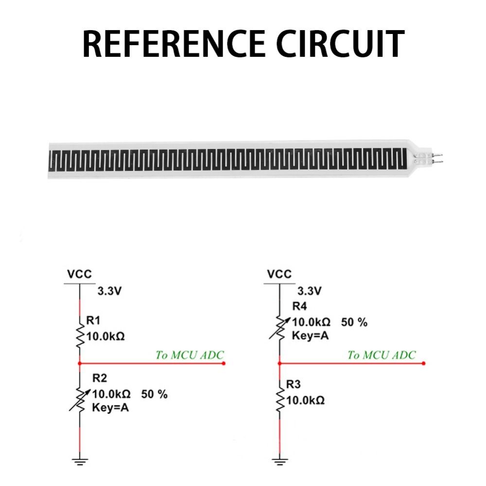 SF15-150 Force Sensor Flexible Force Sensing Resistor Force Sensitive Resistor  Electronic Projects