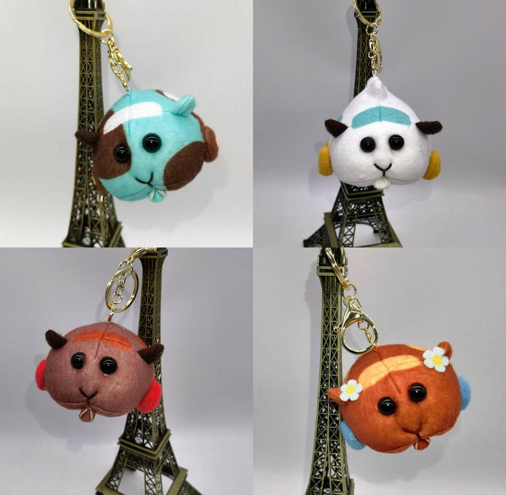 Adorable Pui Pui Molcar Plush Animal Keychain With Soft Stuffed Features