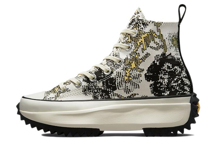 Converse Run Star Hike High Floral Fusion - Saturn Gold 171399C 44.5