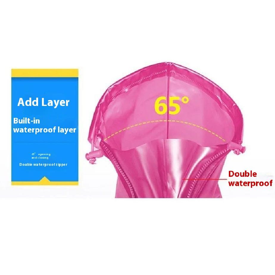 Thickening And Wear-resistant Silicone Rain Boots Cover