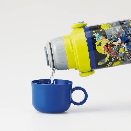 Skater Children's Stainless Steel Water Bottle 2-Way Direct Drinking 580ml Cup Drinking 570ml Splatoon 3 Child-friendly Lightweight Type Boys Thermal/