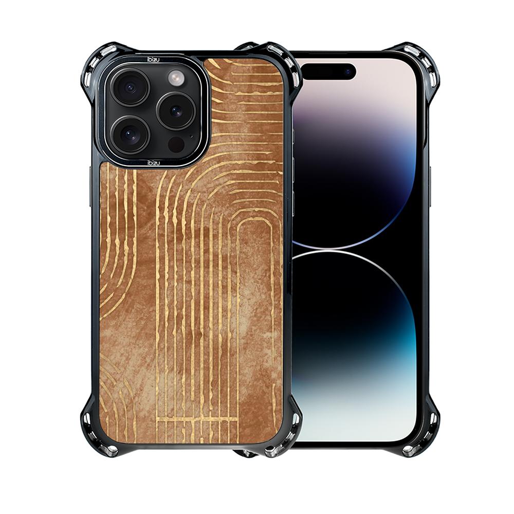 Etui Do Iphone 14 Pro Ibizu Dropguard Ultra Z Magsafe, Boho, Geometryczne Linie