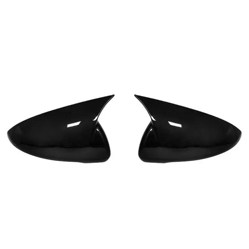 

Для Kia Forte K3 Cerato ABS Накладка на зеркало заднего вида и боковое зеркало автомобиля Колпачок крыла Накладка на кузов двери Клейкая наклейка Gloss Black