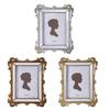 Ornate Resin Wall Art or Tabletop Photo Frame European Elegant Carving Picture Holder Perfect For Living Room Or Bedroom
