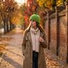 Adorable Fruit Design Beanies Women Knitted Hat, Cute Stretchy Cozy Winter Beanies, Sweet Warm Skull Cap for Girls Cold Weather Elastic Fit Headwear