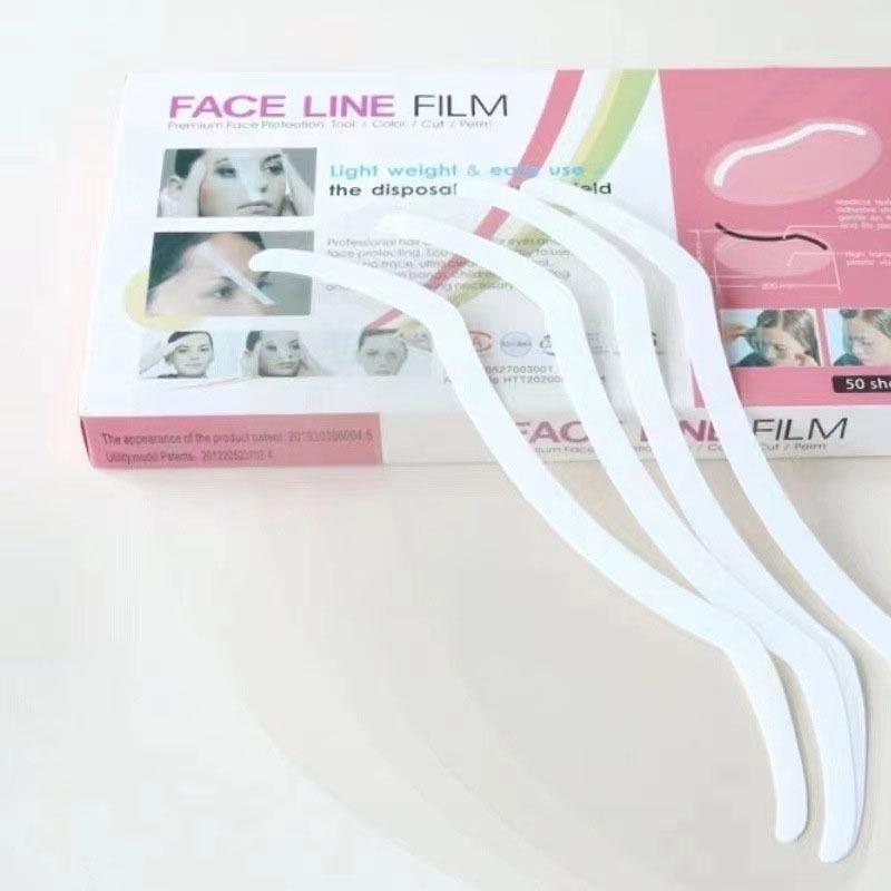 Haircut Bangs & Eye Protection Face Shield - Disposable, Transparent for Perming, Dyeing, & Hair Oil Treatments.