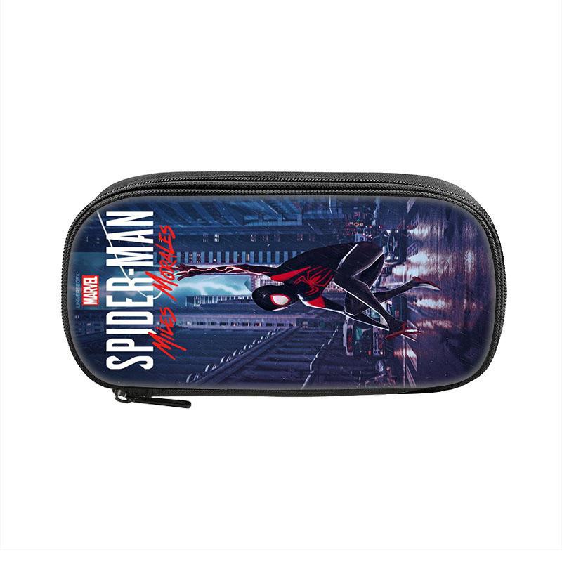 Spiderman Miles Morales Pencil Case With Polyester Material For Students And Gift Use