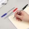 Fine Point Ballpoint Pens 10PCS Pens, 1.0mm Conical Tip Anti Leakage Gel Non Smudge Ink Comfortable Grip Smooth Writing Pen for Office And School