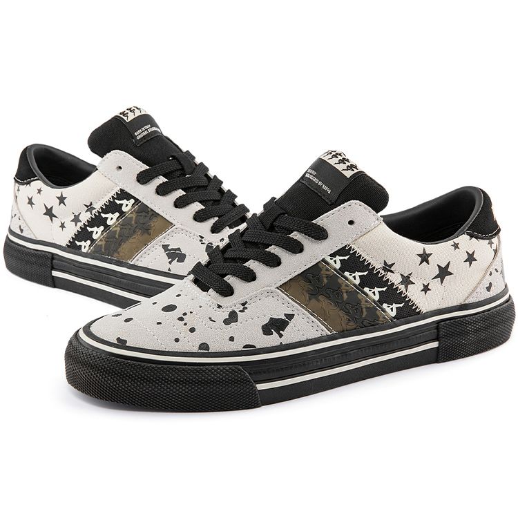 Kappa Fashion Comfortable Commuting Casual Low-Top Sneakers Unisex Sneakers Egrets-White K0CW5CS15-024