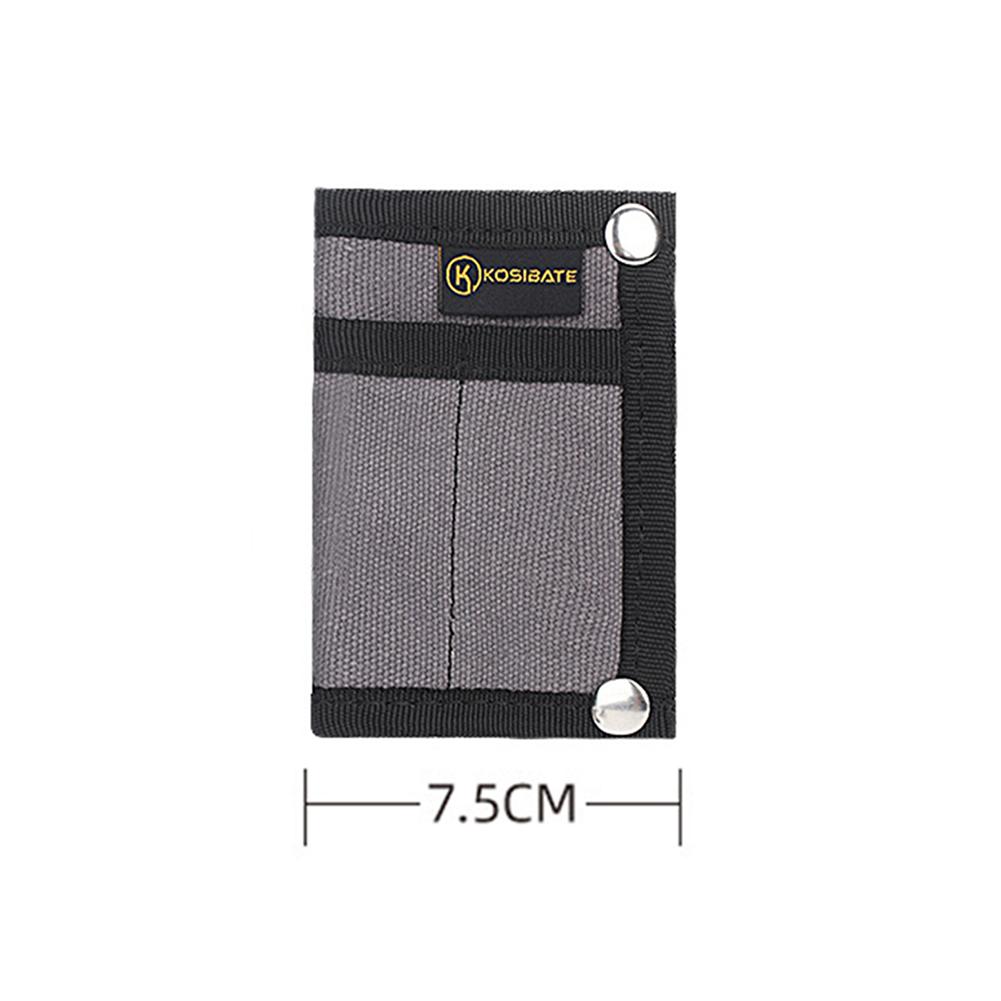 Tragbare Outdoor EDC Werkzeug Aufbewahrungstasche Bauchtasche Taktischer Messer Stift Kreditkartenhalter Geldbörse Mini EDC Tasche für Camping