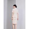 Elegant Women's Summer Suit: Professional Two-Piece Skirt Set for Salon Work
